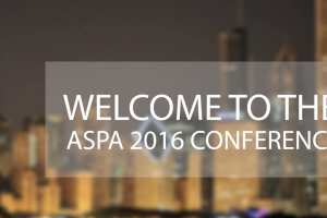 ASPA 2016 Spring Conference Walk-in Video